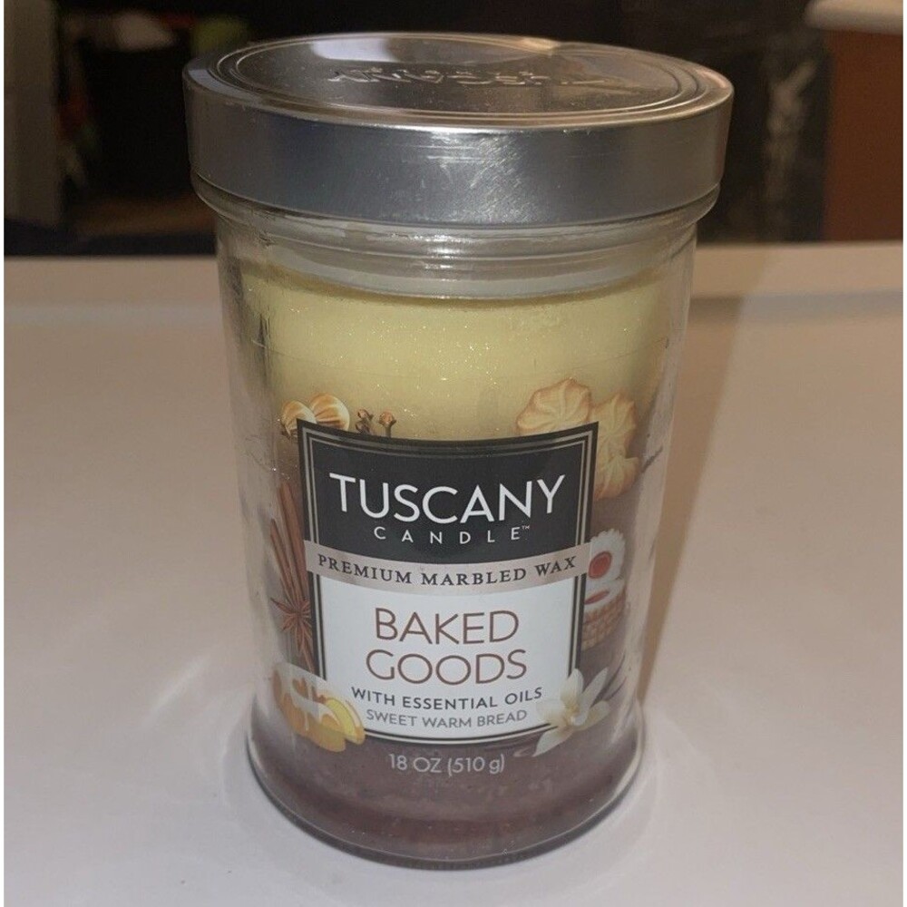Tuscany Scented Candle Baked Goods Size 18 oz